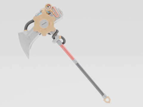 Pneumatic Pop-Axe - Fortnite 3D मॉडल