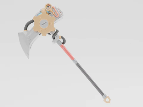 Machado Pneum&aacute;tico - Fortnite Modelo 3D
