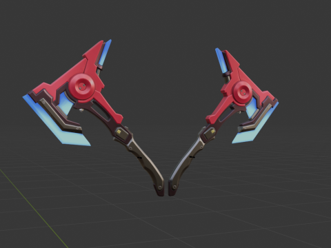 Harmonic Axes - Fortnite 3D Модель