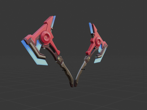 Harmonic Axes - Fortnite 3D Модель