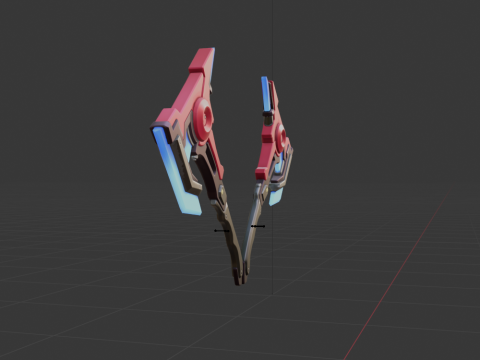 Harmonic Axes - Fortnite 3D Модель