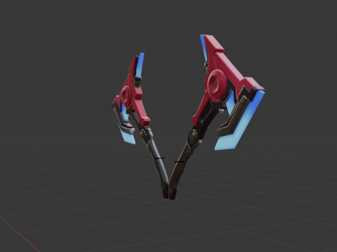 Harmonic Axes - Fortnite 3D Модель