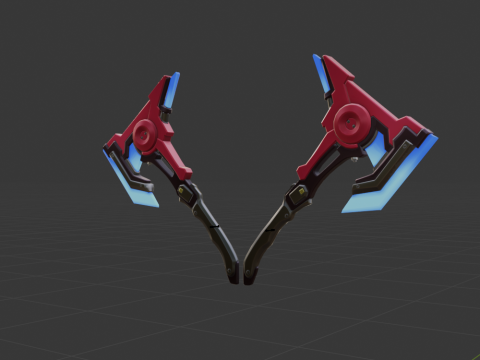 Harmonic Axes - Fortnite 3D Модель