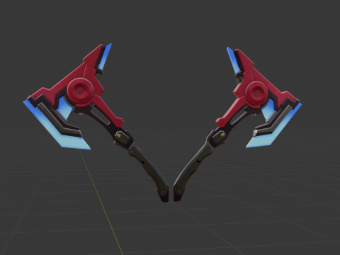 Harmonic Axes - Fortnite 3D Модель