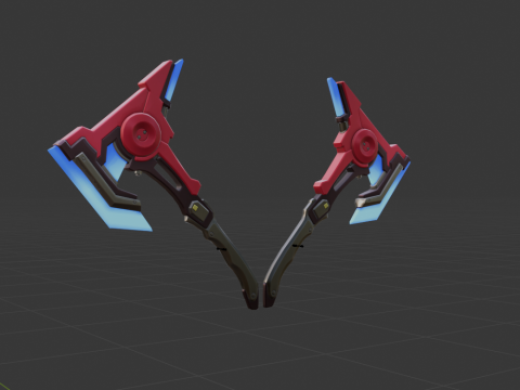 Harmonic Axes - Fortnite 3D Модель