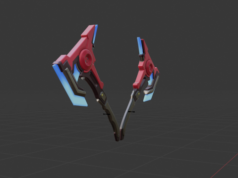 Harmonic Axes - Fortnite 3D Модель