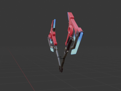 Harmonic Axes - Fortnite 3D Модель