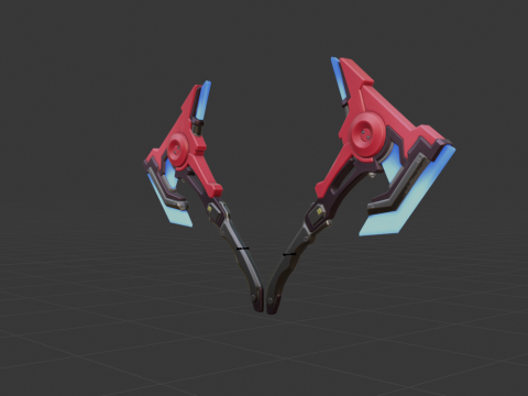 Harmonic Axes - Fortnite 3D Модель