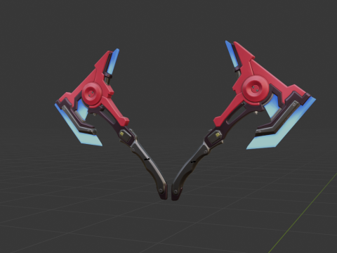 Harmonic Axes - Fortnite 3D Модель