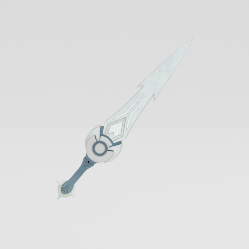 Blade of Ages - Fortnite Modelo 3D .c4d .max .obj .3ds .fbx .stl .blend
