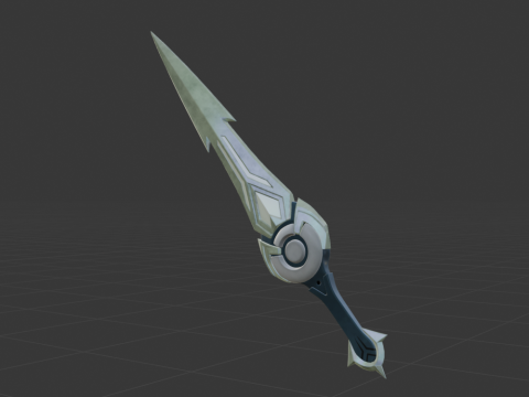 Blade of Ages - Fortnite Modelo 3D