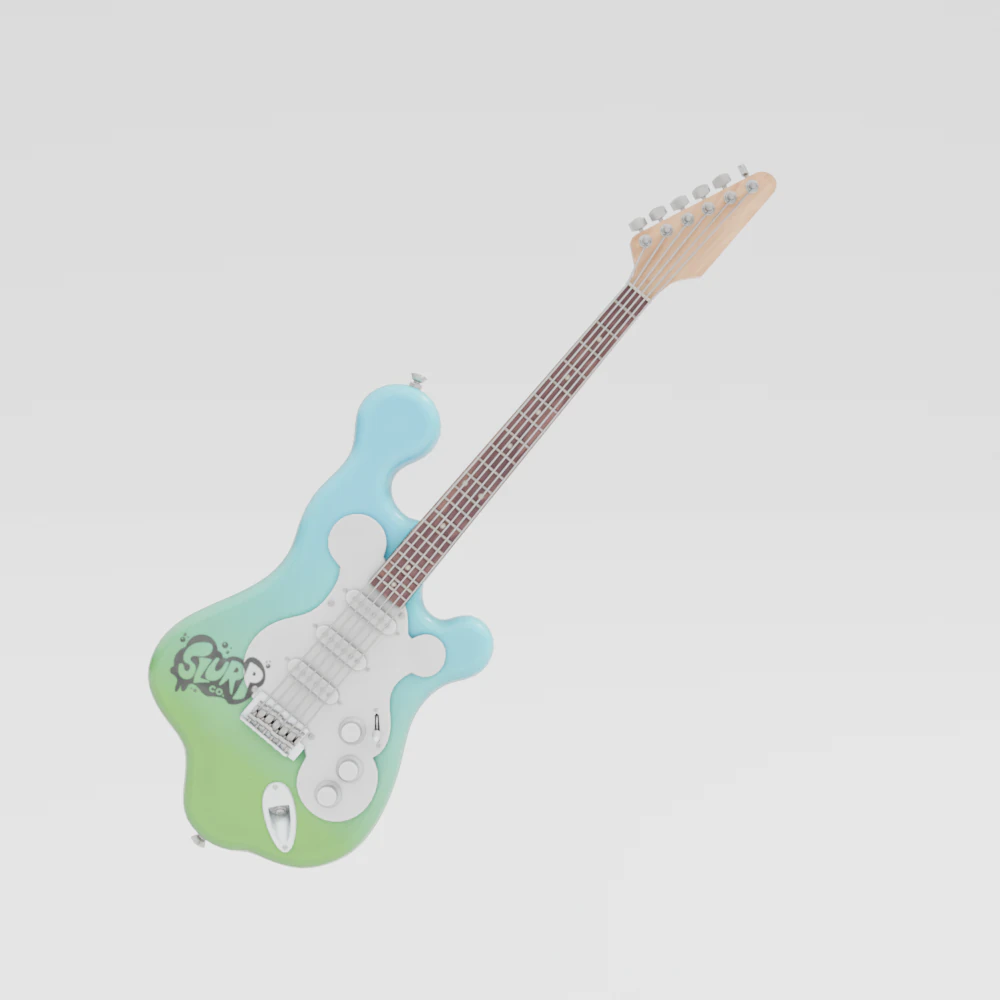 Slurp Blaster - Fortnite 3D Model .c4d .max .obj .3ds .fbx .stl .blend 