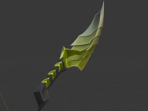 Telsonic Blade - Fortnite 3D Modell