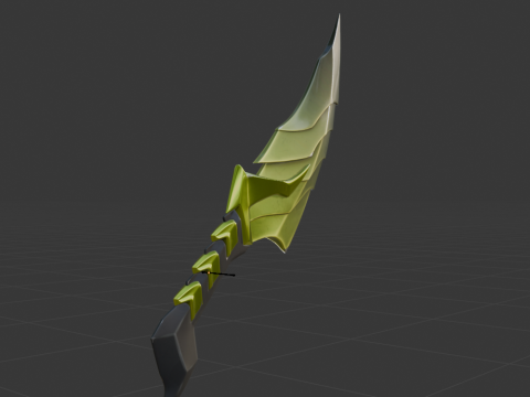 Telsonic Blade - Fortnite 3D Modell