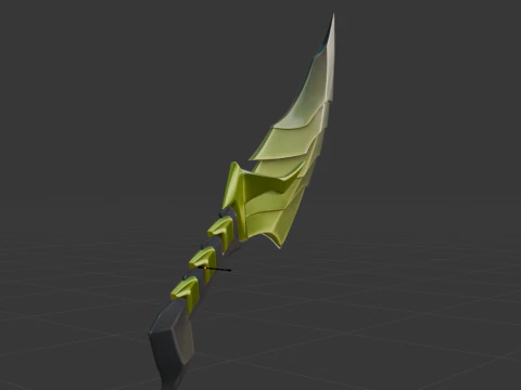 Telsonic Blade - Fortnite 3D Model