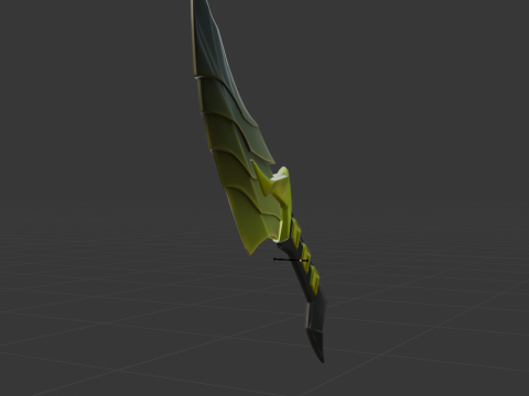 Telsonic Blade - Fortnite 3D Modell