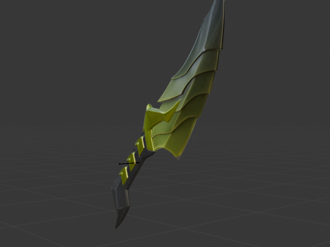 Telsonic Blade - Fortnite 3D Modell