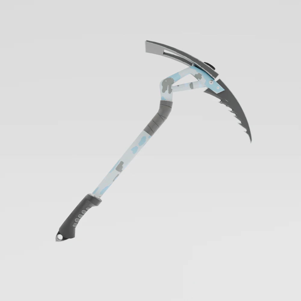 Chill-Axe - Fortnite 3D Model .c4d .max .obj .3ds .fbx .stl .blend 