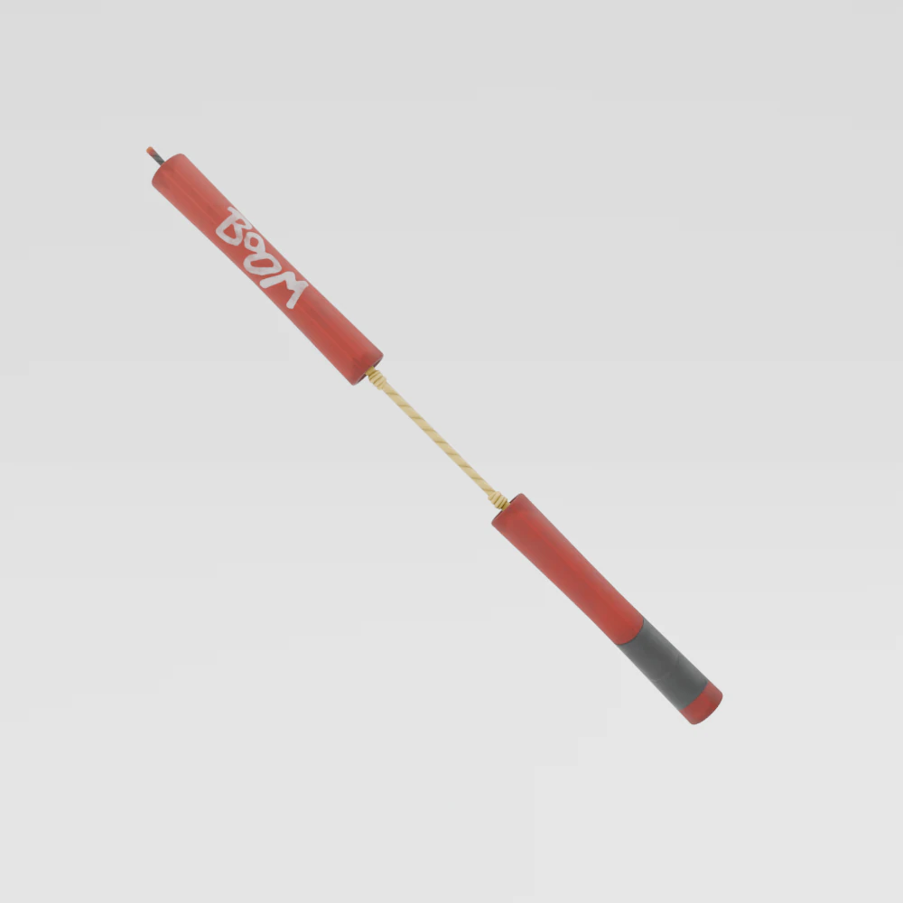 Boomchucks - Fortnite 3D Model .c4d .max .obj .3ds .fbx .stl .blend 
