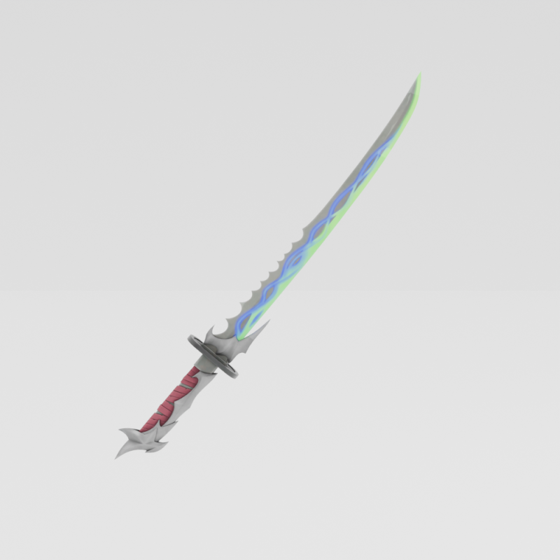 Proxima Blade - Fortnite 3D Modell .c4d .max .obj .3ds .fbx .stl .blend 