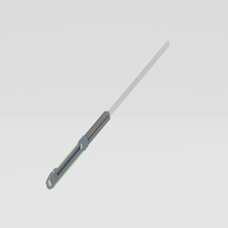 Utility Snapsword - Fortnite 3D Модель .c4d .max .obj .3ds .fbx .stl .blend 