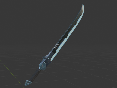 Zadies Blade - Fortnite 3D Modell