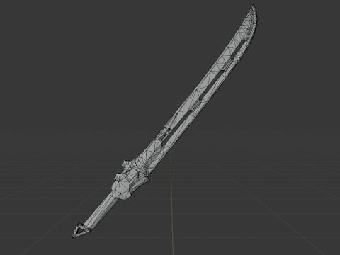 Zadies Blade - Fortnite 3D Modell