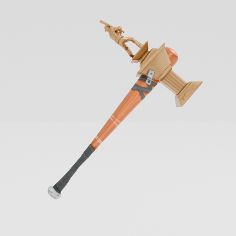 Grand Slammer - Fortnite 3D 模型 .c4d .max .obj .3ds .fbx .stl .blend 
