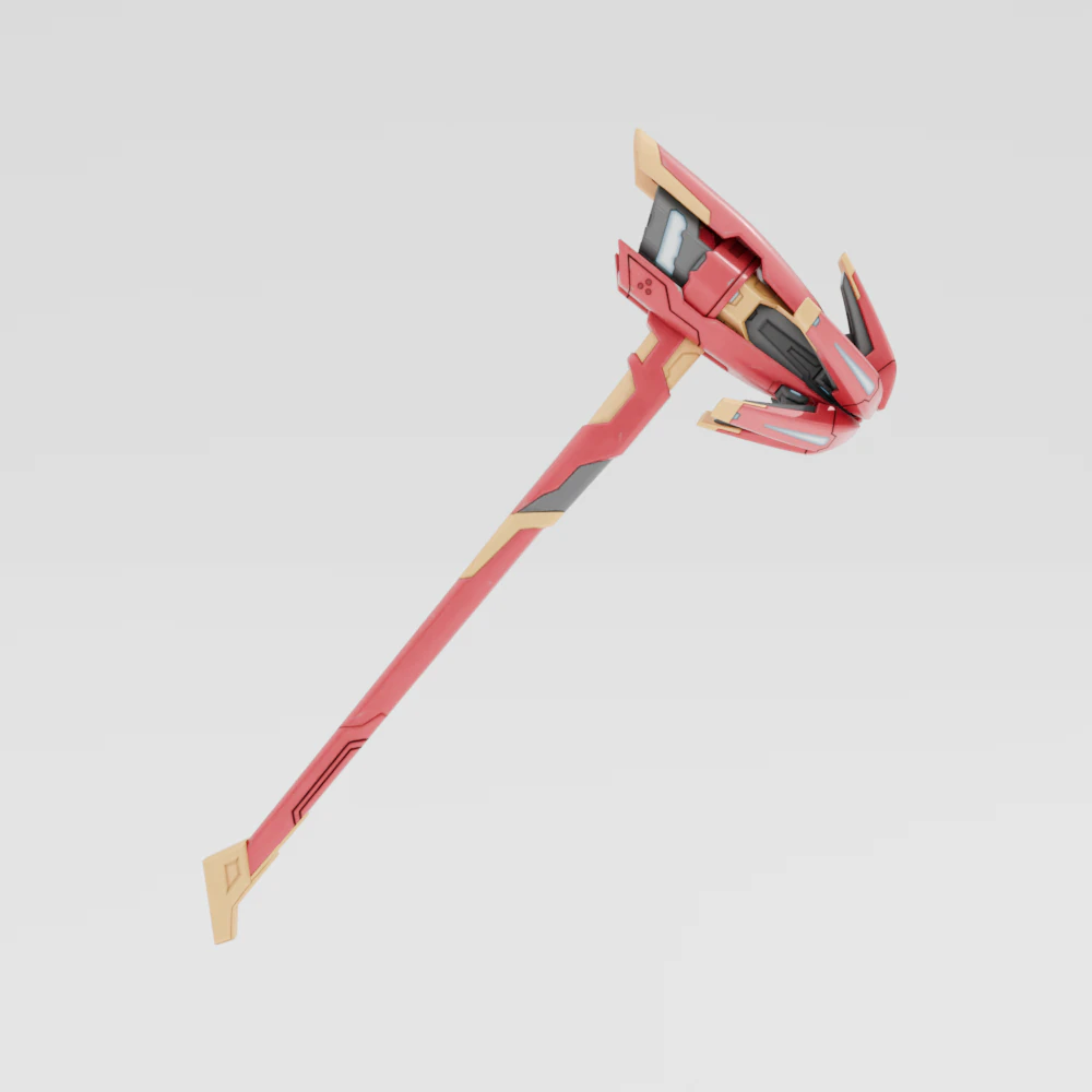 Iron Sledge - Fortnite 3D Model .c4d .max .obj .3ds .fbx .stl .blend 
