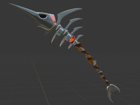 ソードフィッシュ セイバー - フォートナイト 3Dモデル