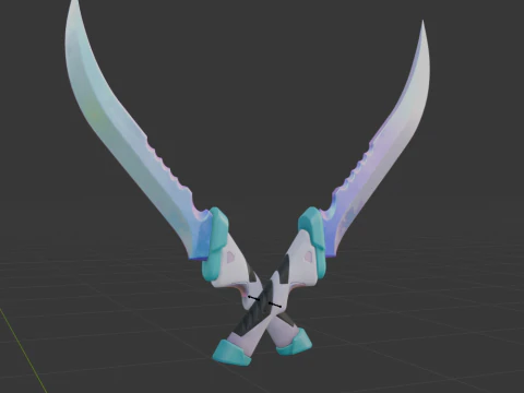 Opaline Slashers - Fortnite 3D Model