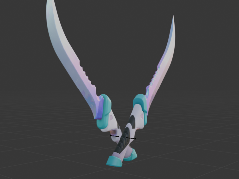 Opaline Slashers - Fortnite Modelo 3D