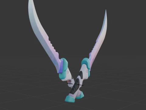 Opaline Slashers - Fortnite 3D Model