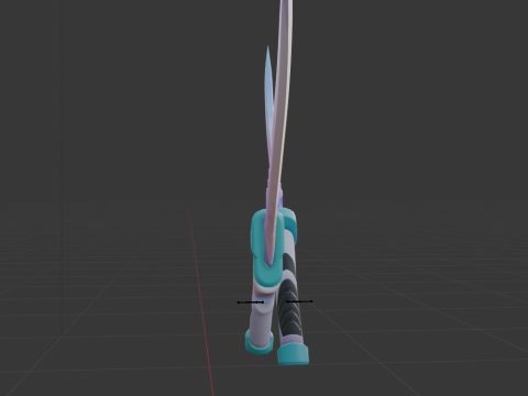 Opaline Slashers - Fortnite Modelo 3D