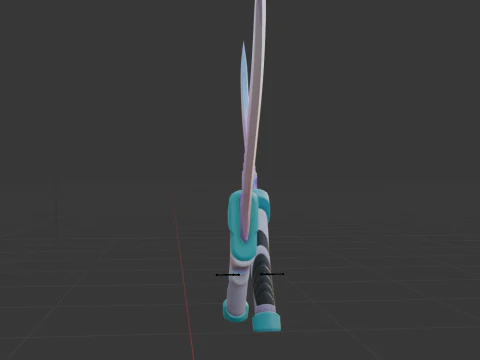 Opaline Slashers - Fortnite 3D Model