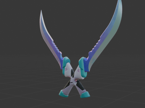 Opaline Slashers - Fortnite Modelo 3D