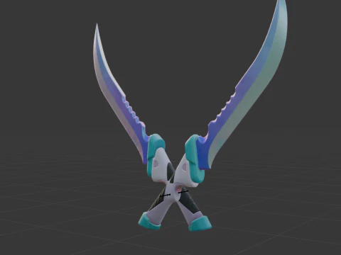 Opaline Slashers - Fortnite 3D Model
