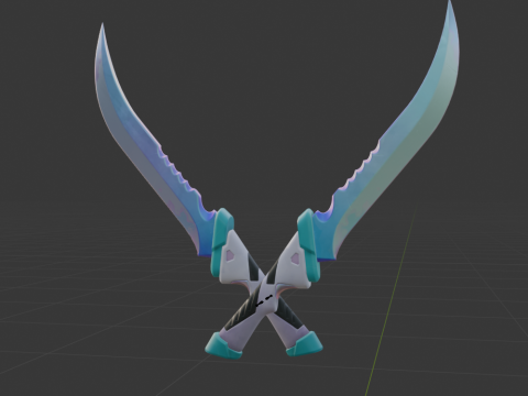 Opaline Slashers - Fortnite Modelo 3D