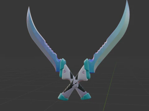 Opaline Slashers - Fortnite 3D Model