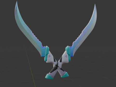 Opaline Slashers - Fortnite Modelo 3D