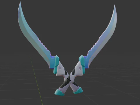 Opaline Slashers - Fortnite 3D Model
