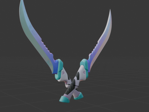 Opaline Slashers - Fortnite Modelo 3D