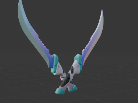 Opaline Slashers - Fortnite 3D Model