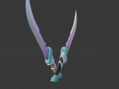 Opaline Slashers - Fortnite Modelo 3D