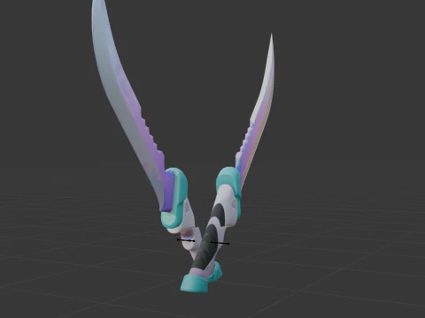 Opaline Slashers - Fortnite 3D Model