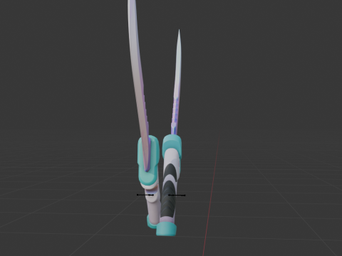 Opaline Slashers - Fortnite Modelo 3D