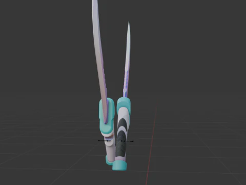 Opaline Slashers - Fortnite 3D Model