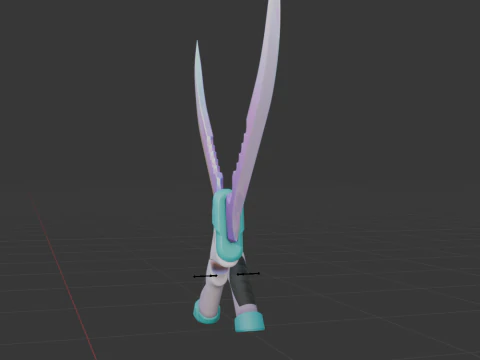 Opaline Slashers - Fortnite 3D Model