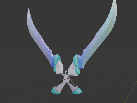 Opaline Slashers - Fortnite Modelo 3D