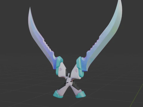 Opaline Slashers - Fortnite 3D Model